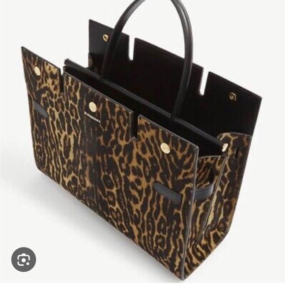 NWOT 🔥BURBERRY🔥 calf hair animal print bag RARE. New condition - Picture 11 of 11